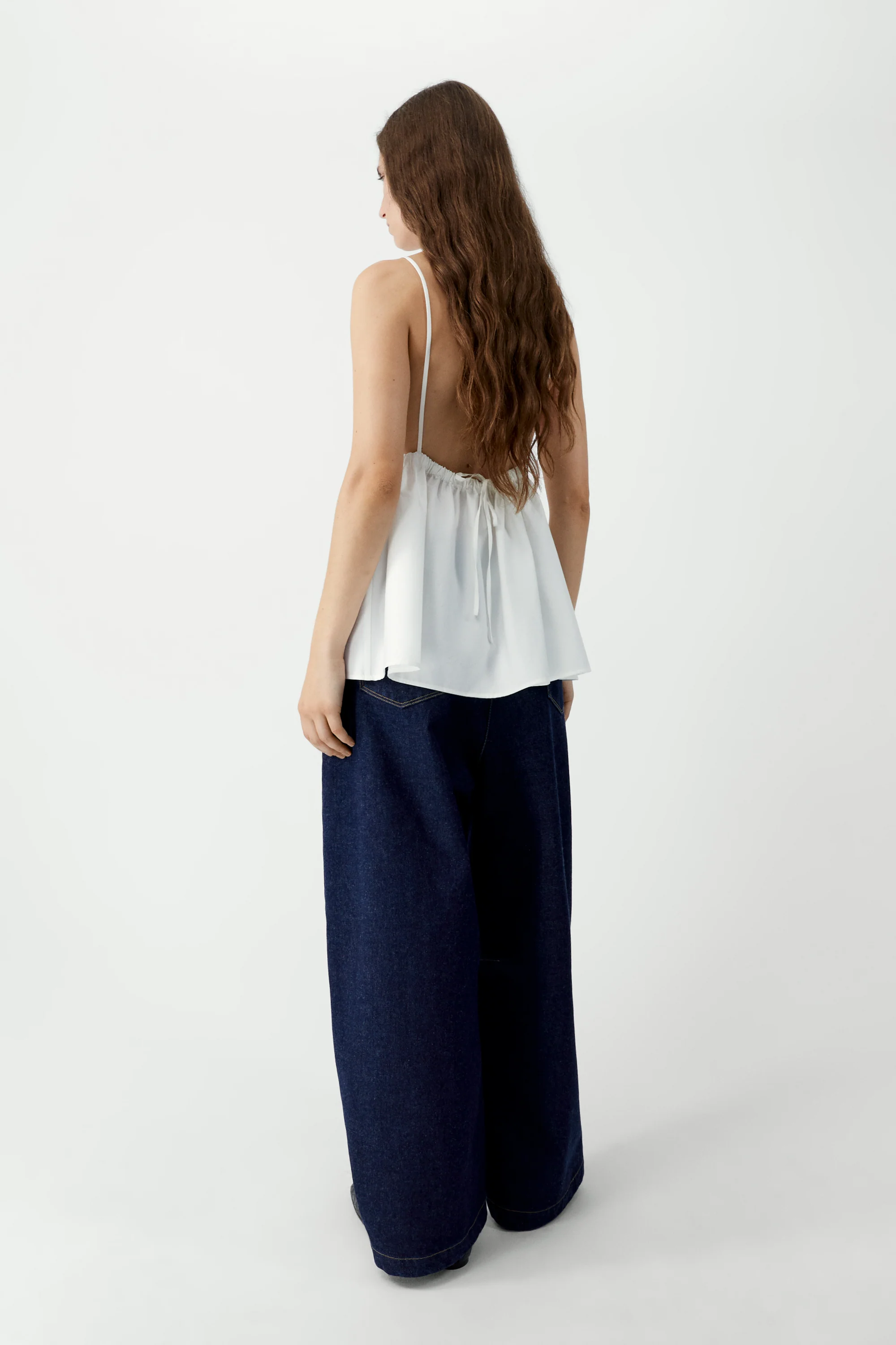 COTTON EMBROIDERED TOP - Image 3