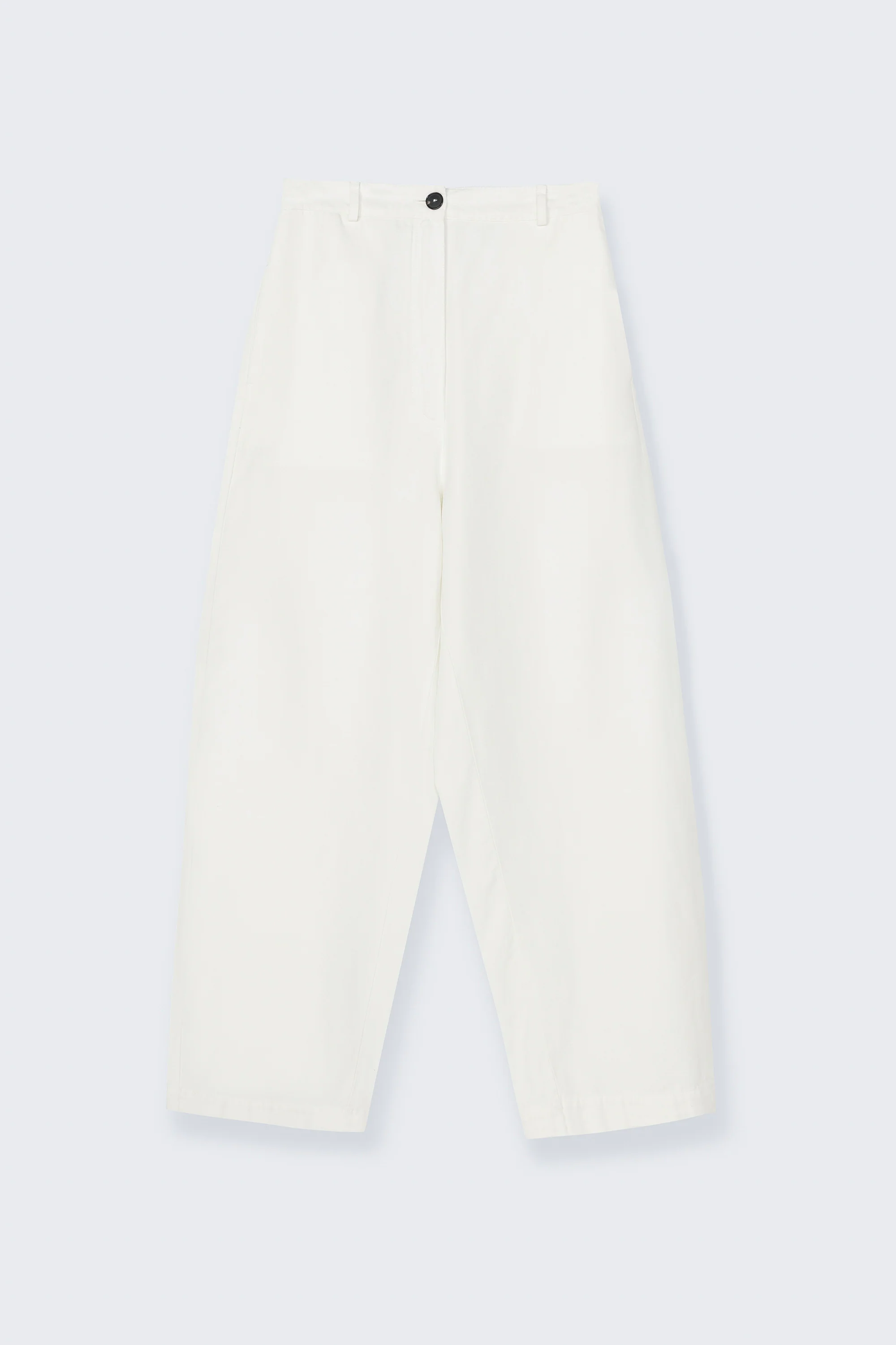 COTTON & LINEN CURVED PANTS - Image 4