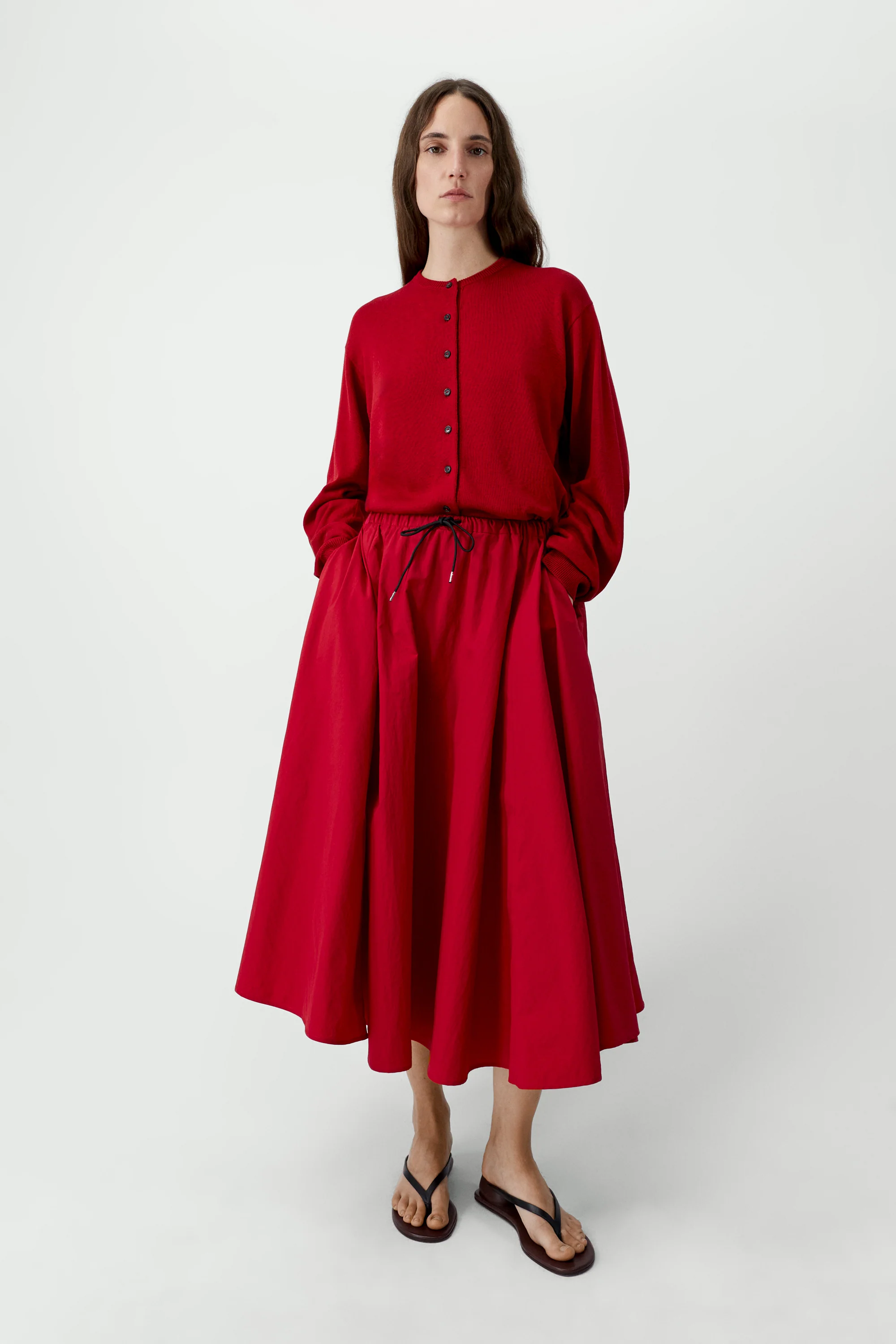 COTTON & SILK CARDIGAN