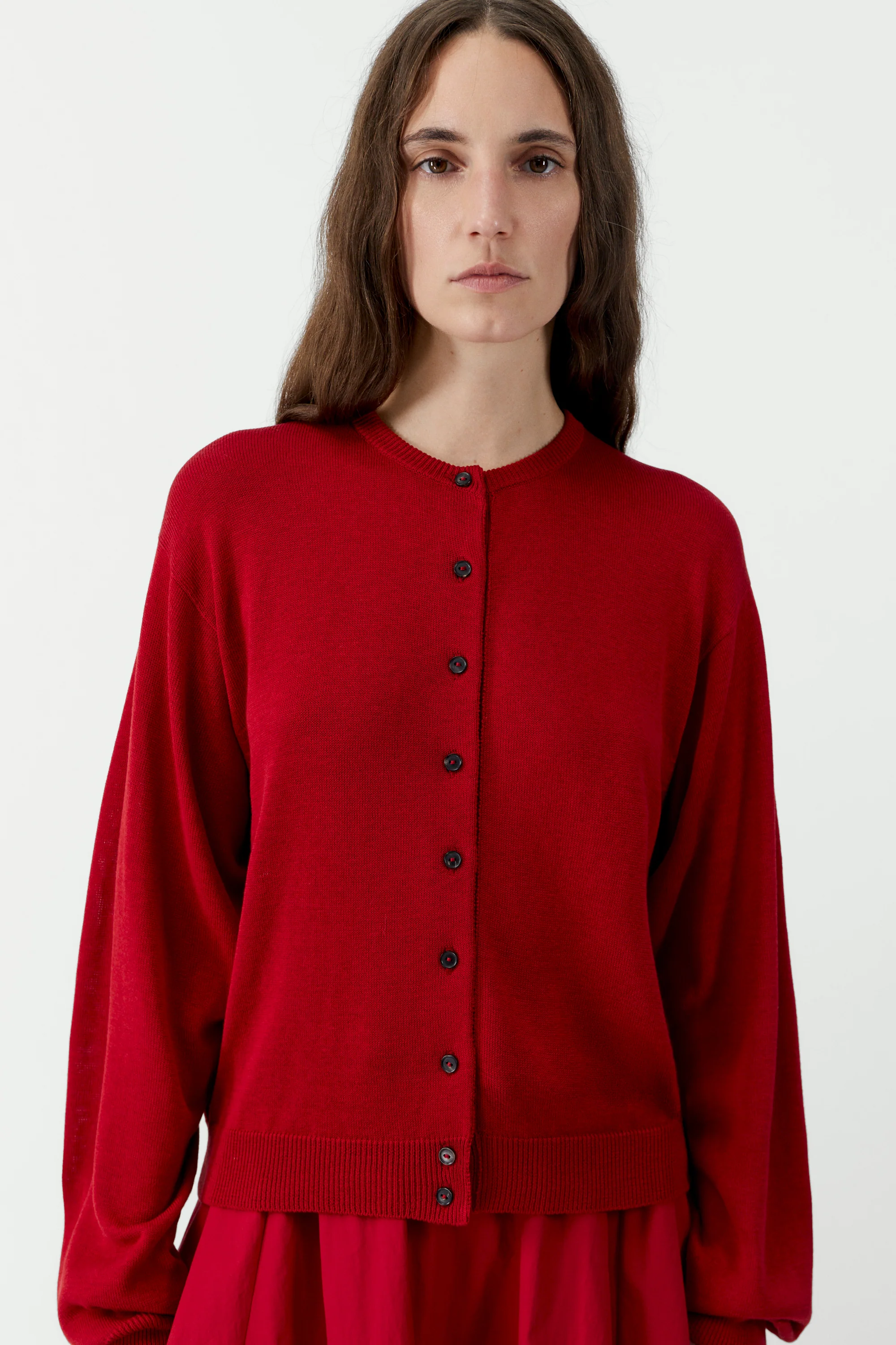 COTTON & SILK CARDIGAN - Image 2
