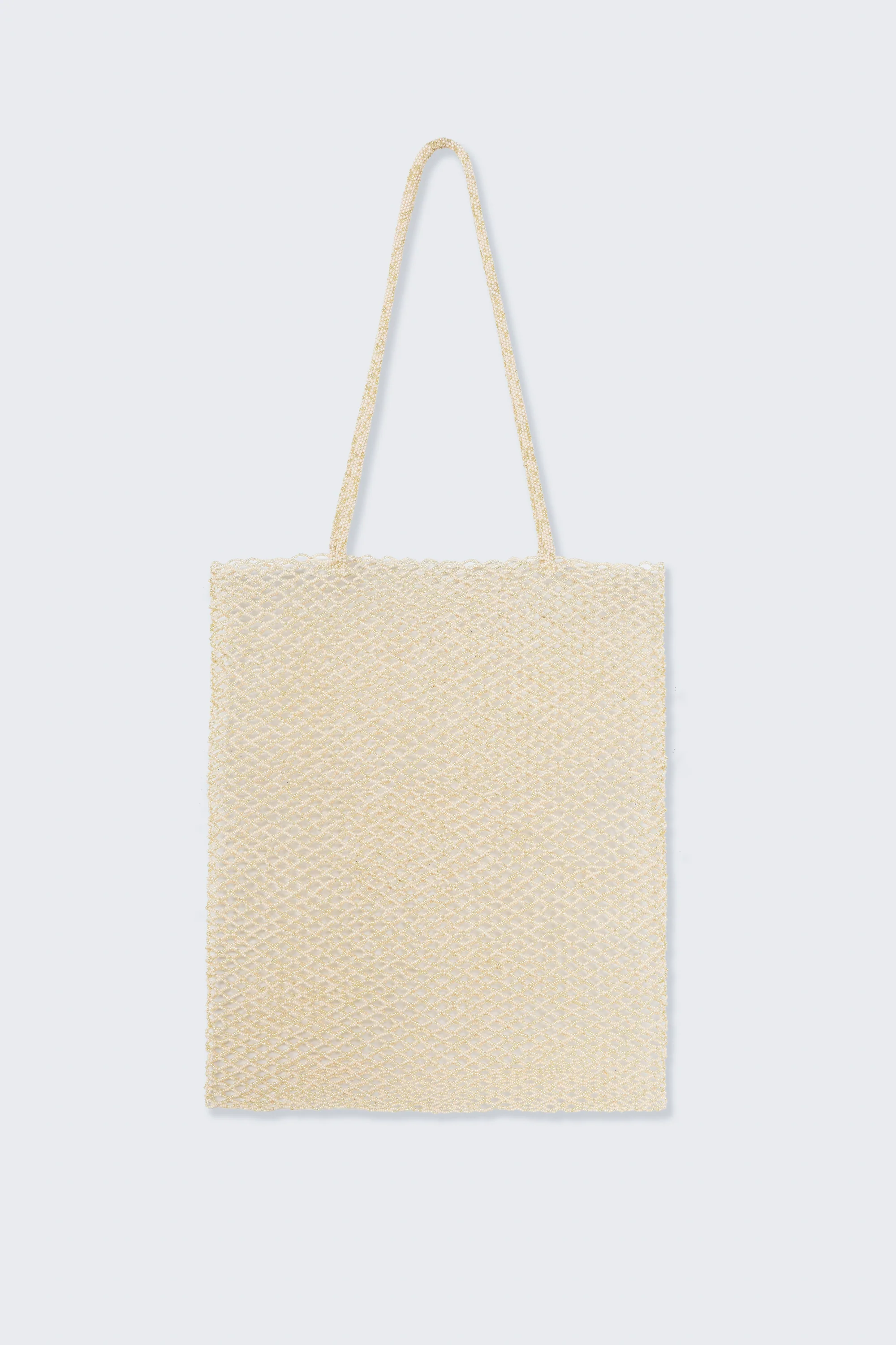 HANDMADE BEADED TOTE BAG - Image 3