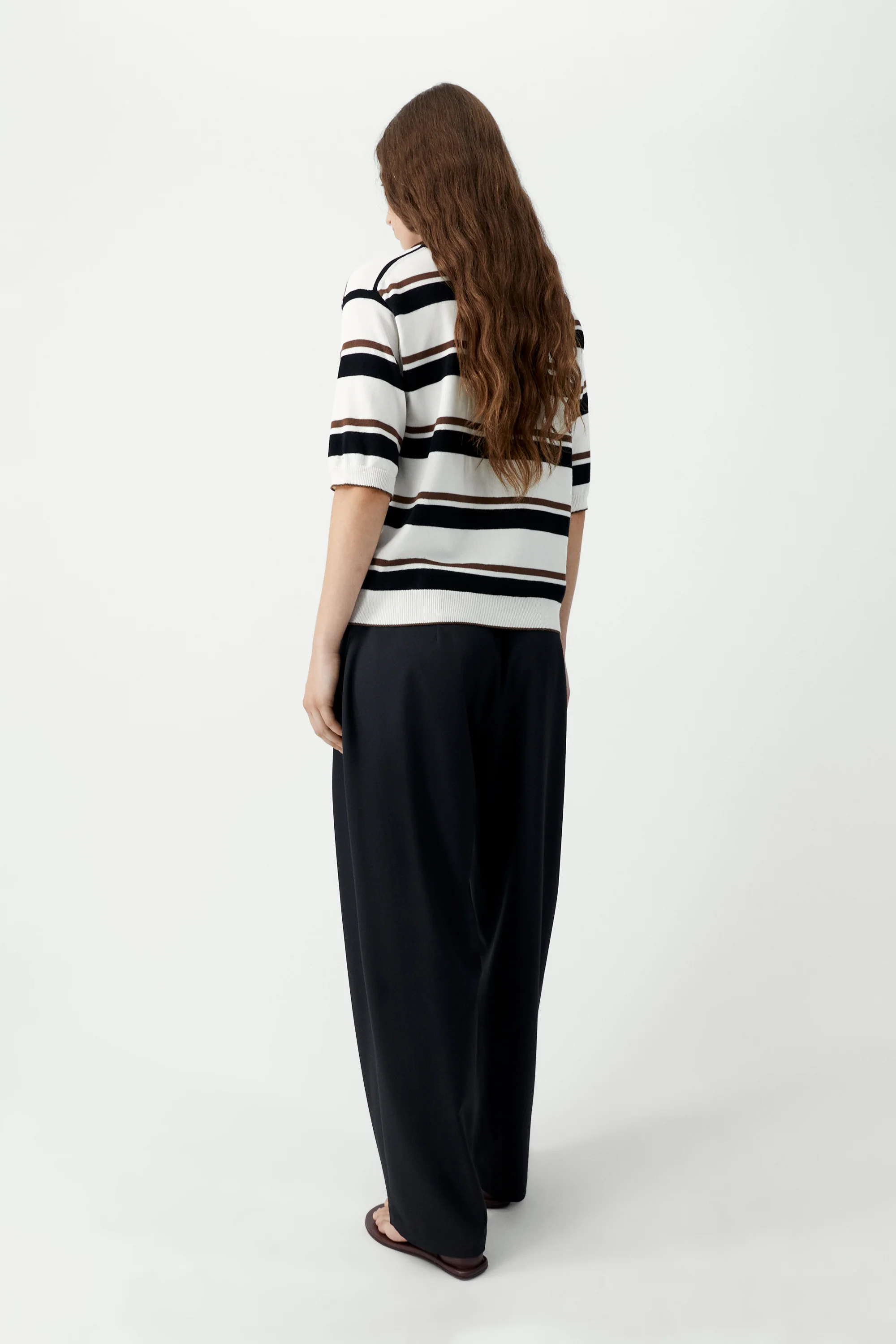 ORGANIC COTTON STRIPED POLO - Image 3