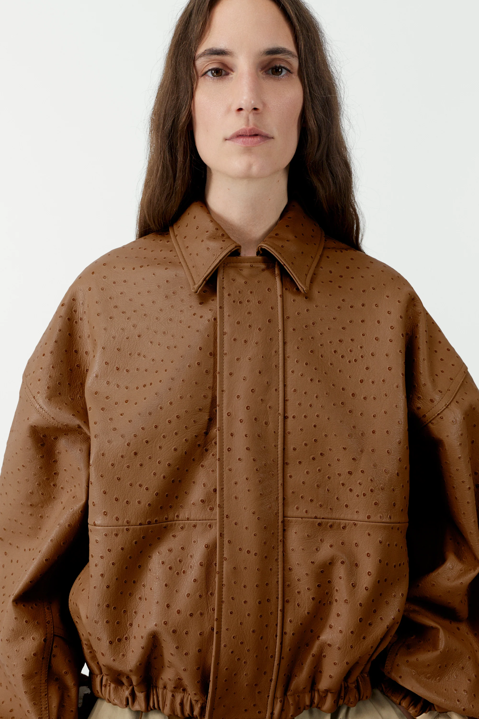 OSTRICH BOMBER JACKET - Image 2