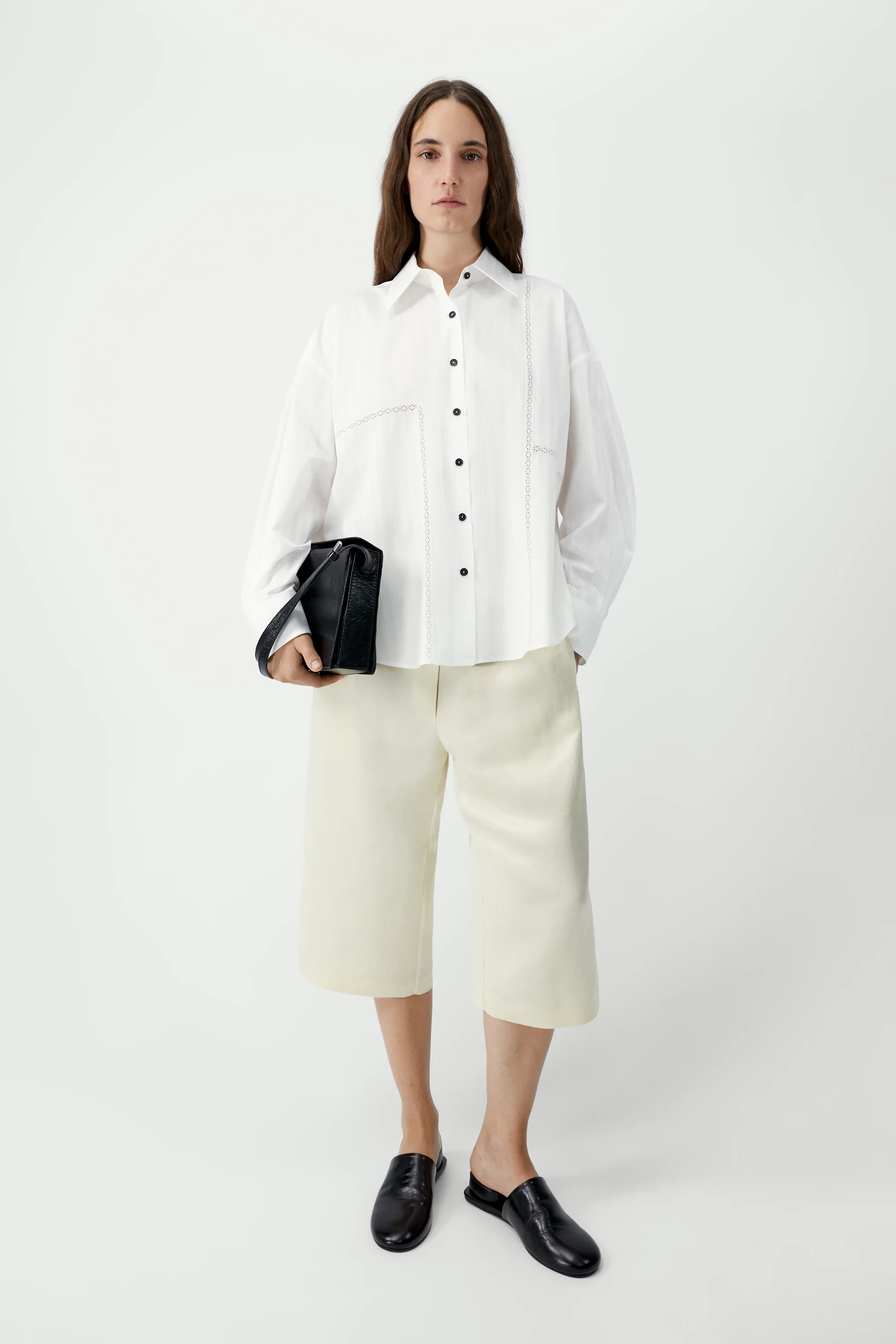 OVERSIZED LACE SHIRT - Image 2