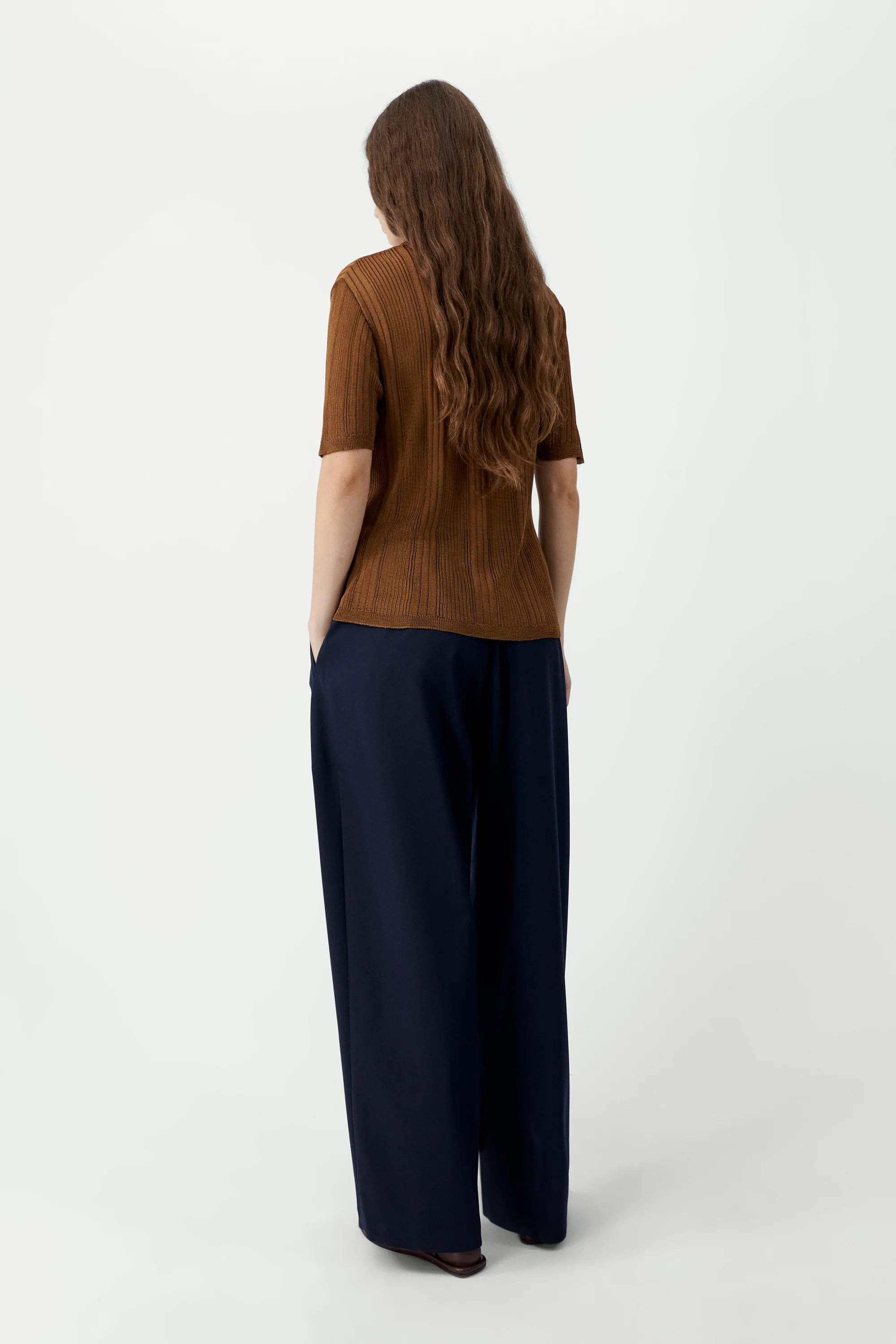 RIBBED KNIT T-SHIRT - Image 3