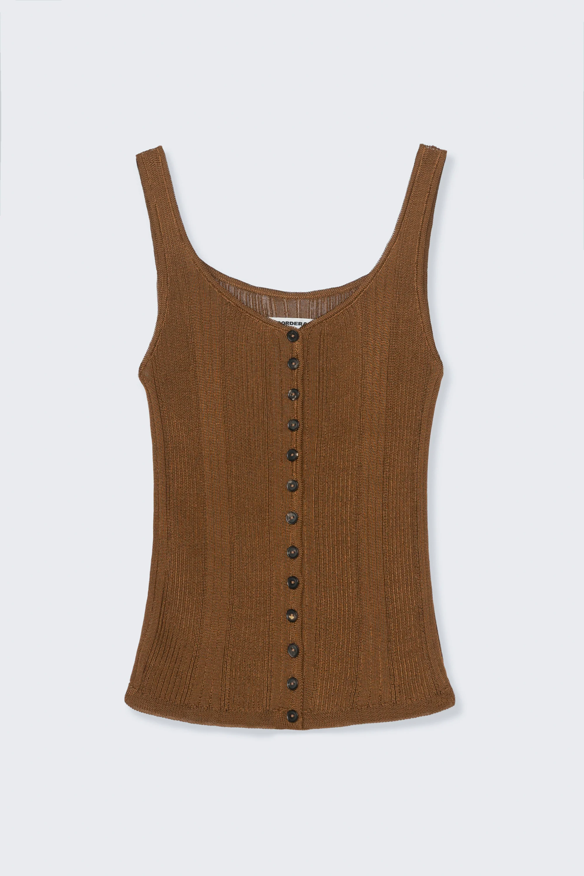 RIBBED TANK TOP - Image 4