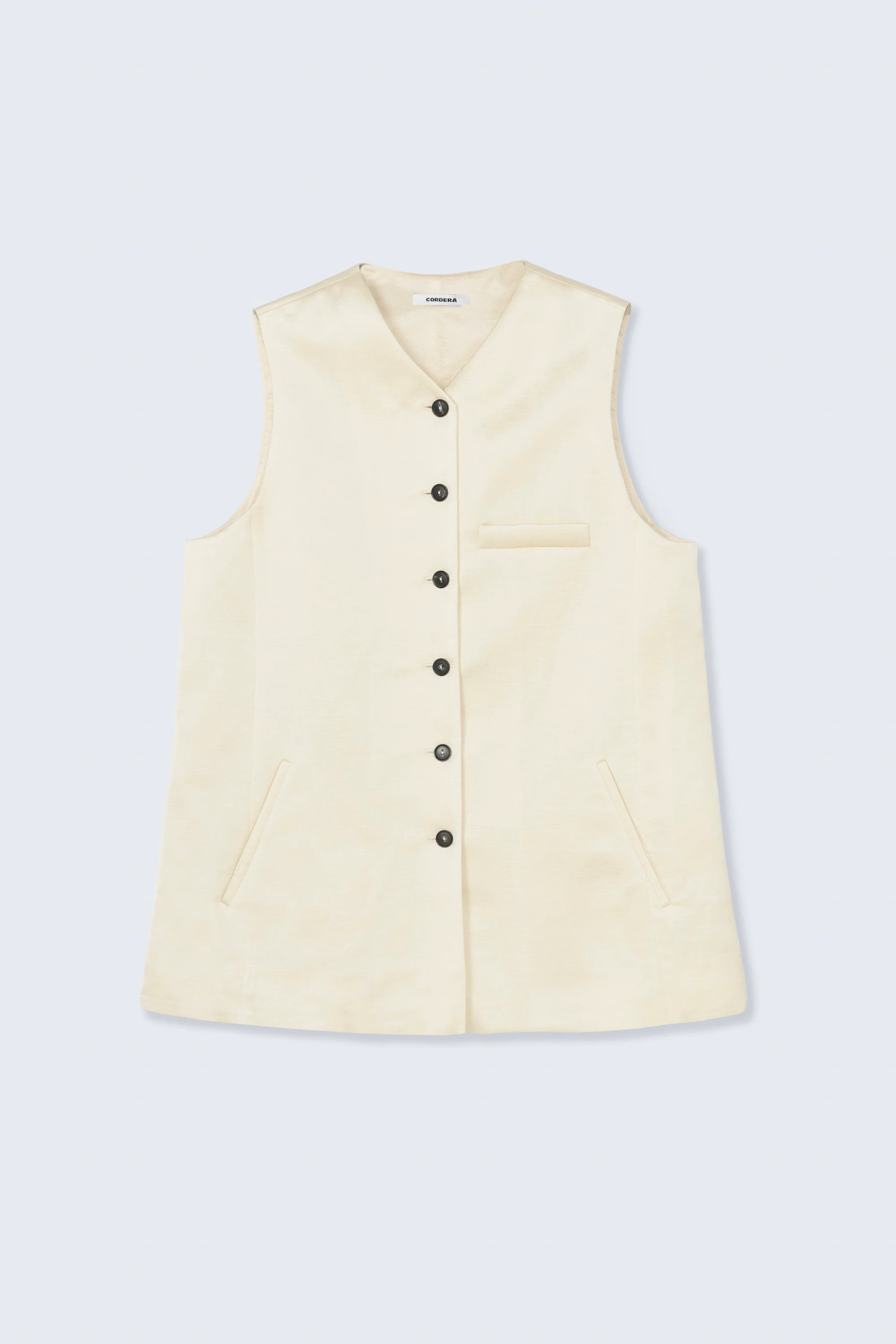 SATIN TAILORED VEST - Image 4