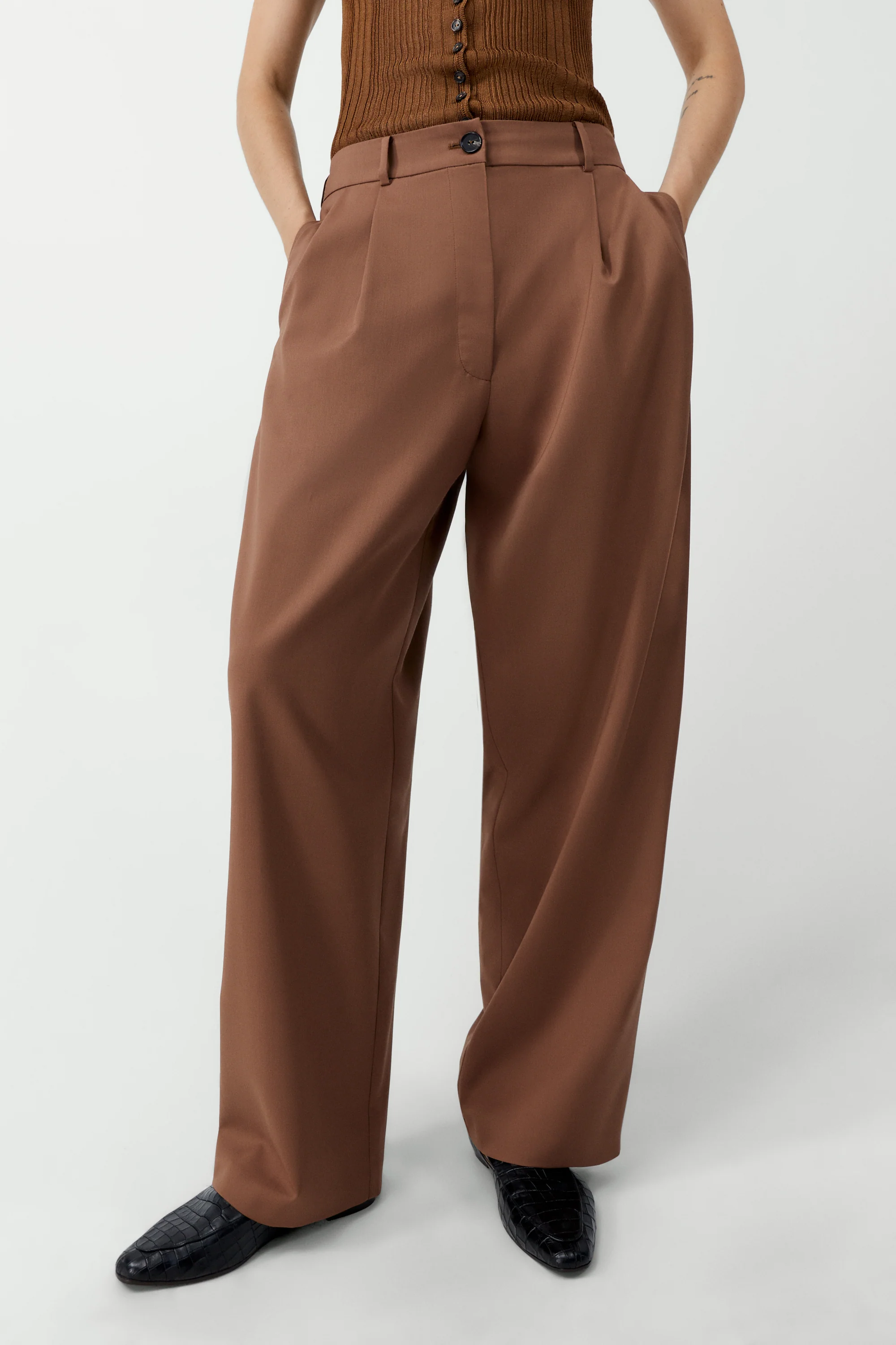 TAILORED MASCULINE PANTS - Image 2